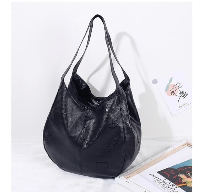 European and American Retro Soft Leather Handbag 2021 New Bag Female Large-Capacity Simple Shoulder Bag Multi-Compartment Tote Bag, Khaki
European and American Retro Soft Leather Handbag 2021 New Bag Female Large-Capacity Simple Shoulder Bag Multi-Compartment Tote Bag, Khaki