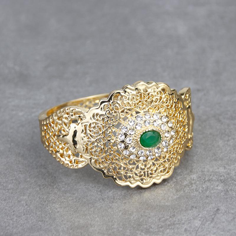 Neovisson Chic Arab Bangle for Women Gold Color Algerian Wedding Jewelry Hollow Metal Arabesque Dubai Bride Gift
Neovisson Chic Arab Bangle for Women Gold Color Algerian Wedding Jewelry Hollow Metal Arabesque Dubai Bride Gift