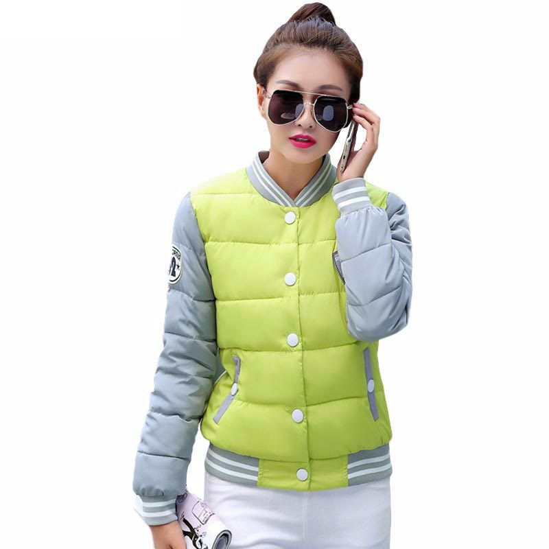 Fashion Winter Jacket Women Short Style Parkas Coat Slim Casual Winter Coat Women Warm Parka Plus Size Manteau Femme 201017
