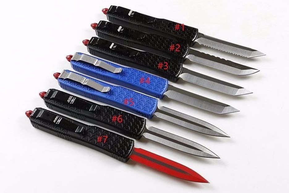 A8 CNC JEDI CR17Mov Aluminum double action automatic auto self defense folding edc knife camping knife hunting knives
A8 CNC JEDI CR17Mov Aluminum double action automatic auto self defense folding edc knife camping knife hunting knives