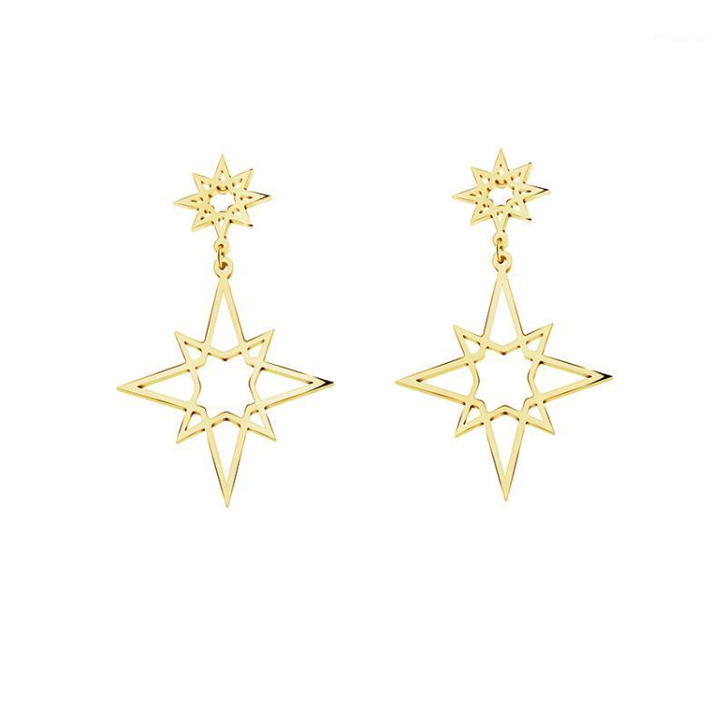 Memory Wire Open Hoops Dangle Drop Earrings For Women Dainty Stars Jewelry Stainless Steel Gold Silver Color Geometric Bijoux1
Memory Wire Open Hoops Dangle Drop Earrings For Women Dainty Stars Jewelry Stainless Steel Gold Silver Color Geometric Bijoux1