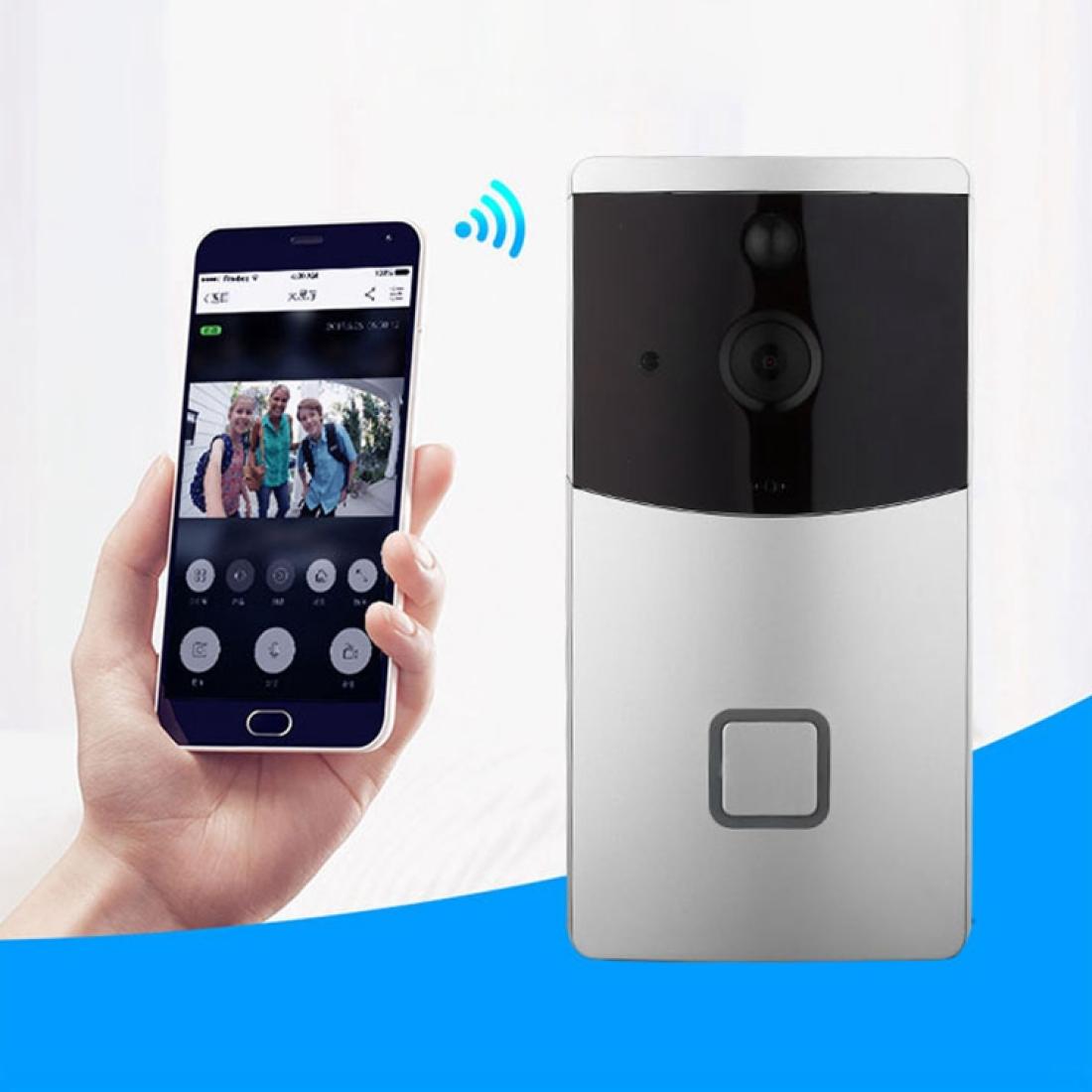 VESAFE Home VS-M2 HD 720P Security Camera Smart WiFi Video Doorbell Intercom Support TF Card Night Vision PIR Detection APP for IOS and A
VESAFE Home VS-M2 HD 720P Security Camera Smart WiFi Video Doorbell Intercom Support TF Card Night Vision PIR Detection APP for IOS and A