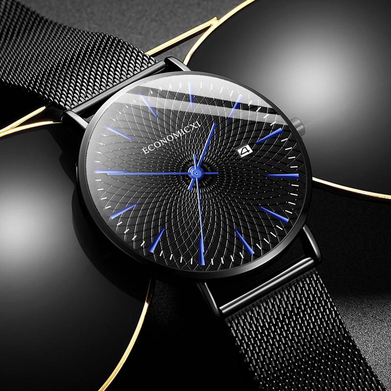 Wristwatches Minimalist Mens Fashion Business Watches Men Ultra Thin Stainless Steel Mesh Belt Calendar Analog Quartz Watch Relogio Masculin, Leather black orange
Wristwatches Minimalist Mens Fashion Business Watches Men Ultra Thin Stainless Steel Mesh Belt Calendar Analog Quartz Watch Relogio Masculin, Leather black orange
