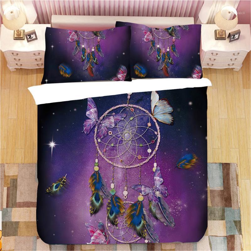 Dream Catcher Feathers Bedding Set 2/3pcs Sweet Dream Boho Chic Mandala Bohemian Printed Comforter Duvet Cover with Pillowcase1, 17
Dream Catcher Feathers Bedding Set 2/3pcs Sweet Dream Boho Chic Mandala Bohemian Printed Comforter Duvet Cover with Pillowcase1, 17