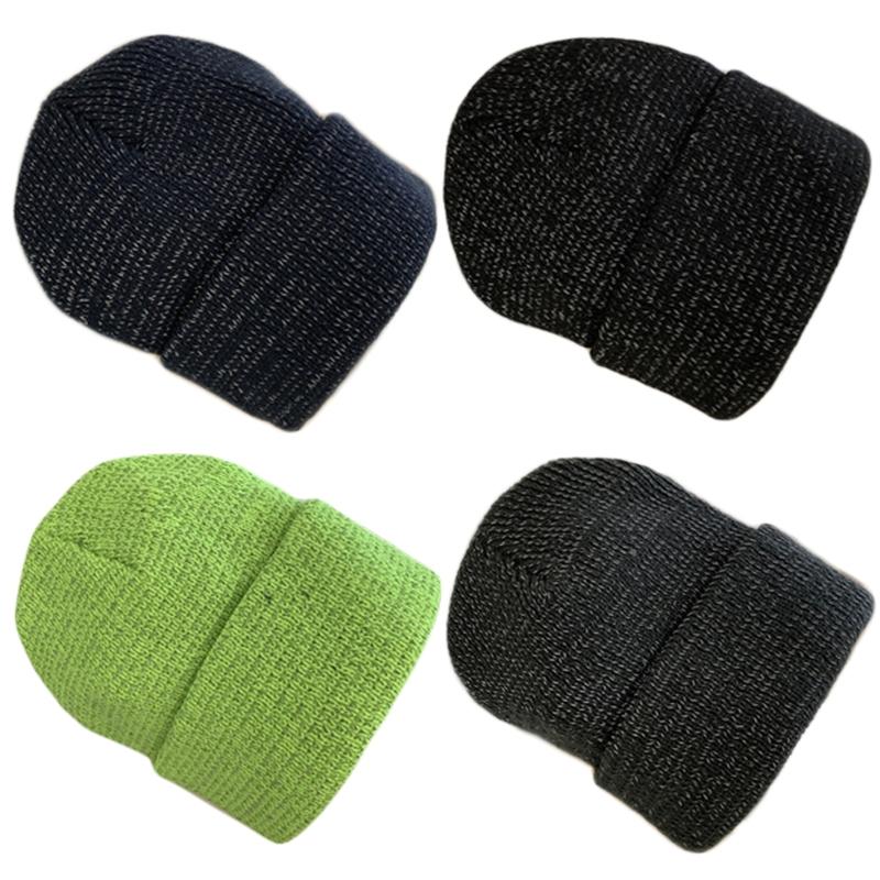 Reflective Knitted Beanie Hat Winter Warm Night High Visibility Safety Skull Cap M7DD
Reflective Knitted Beanie Hat Winter Warm Night High Visibility Safety Skull Cap M7DD