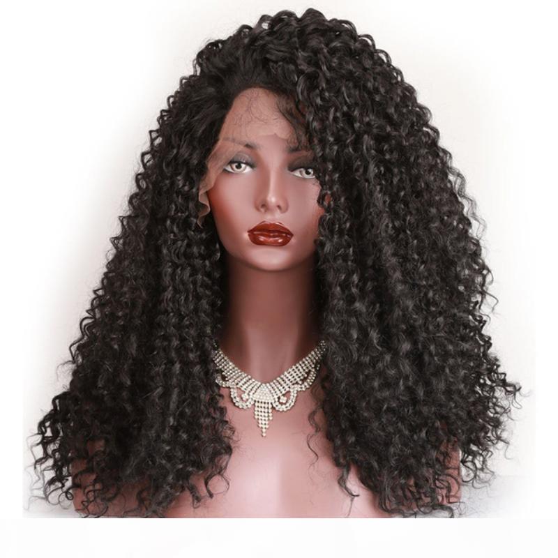 African American Kinky Lace Front Wigs Heat Resistant Glueless 180 Density Kinky Curly Synthetic Lace Wig Long For Black Women, As the picture show
African American Kinky Lace Front Wigs Heat Resistant Glueless 180 Density Kinky Curly Synthetic Lace Wig Long For Black Women, As the picture show