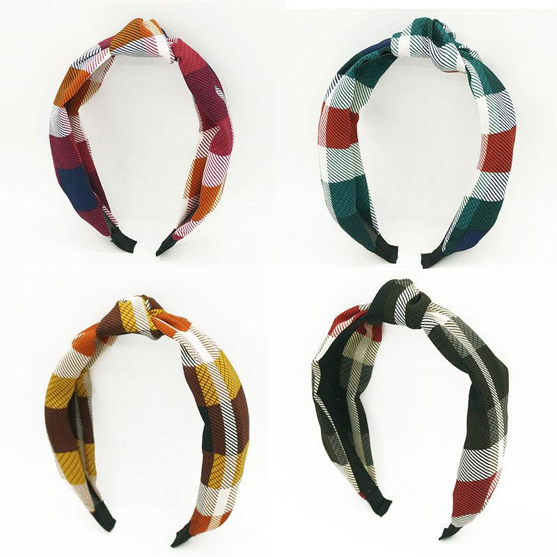 Free shipping elegant Plaid knot women hairbands girl's headbands ins wide lady's headwear hair accessories
Free shipping elegant Plaid knot women hairbands girl's headbands ins wide lady's headwear hair accessories