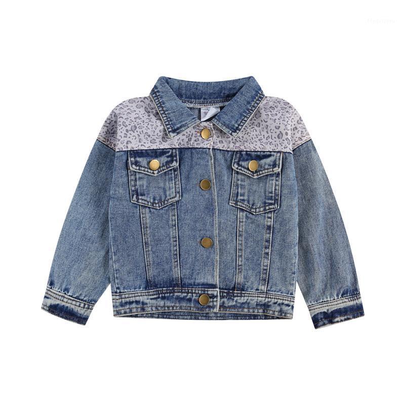 Toddler Baby Girls Denim Jackets, Fashion Long Sleeve Leopard Patchwork Button Down Coats1, As pic
Toddler Baby Girls Denim Jackets, Fashion Long Sleeve Leopard Patchwork Button Down Coats1, As pic