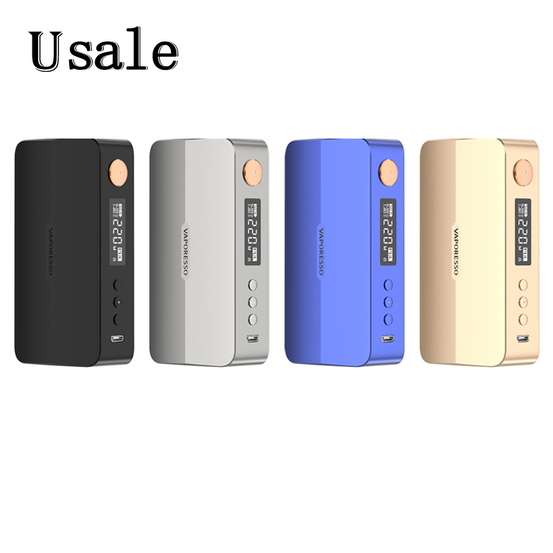 

Vaporesso Gen X 220W Mod with High-end Aircraft-grade Aluminum Intelligent Axon Chip Vape Device 100% Original