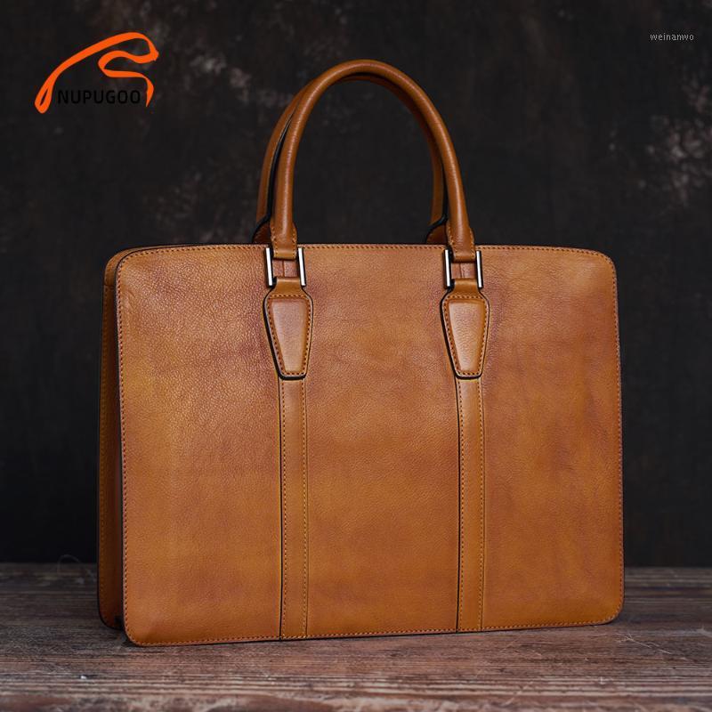 NUPUGOO Business Men's Briefcase Genuine Leather Original Casual Handbag Man Vintage Shoulder Bag Brown For 14 Inch Laptop Bag1
NUPUGOO Business Men's Briefcase Genuine Leather Original Casual Handbag Man Vintage Shoulder Bag Brown For 14 Inch Laptop Bag1