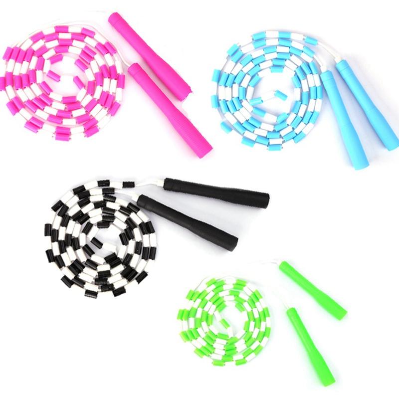 2.8m Segmented Kids Jump Rope Beaded Playground Rope for Kids with Shatterproof Beads and Durable Plastic Handles Jump
2.8m Segmented Kids Jump Rope Beaded Playground Rope for Kids with Shatterproof Beads and Durable Plastic Handles Jump