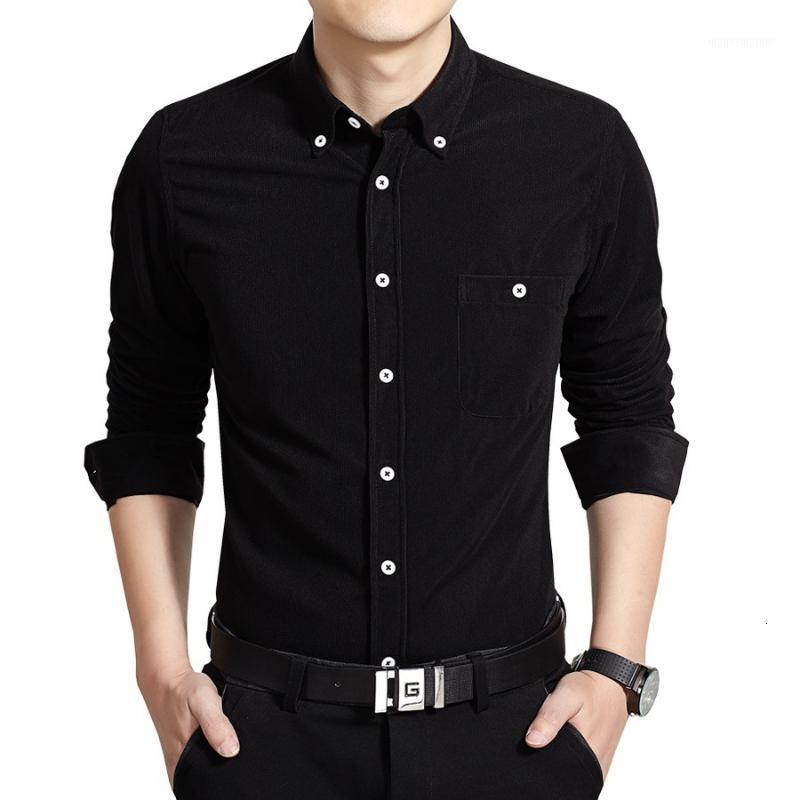 Gentleman Business Affairs Long Sleeve Shirt Fashion Man Self-cultivation Corduroy Long Sleeve Slim Fit Shirts Polyester Tops1, Black
Gentleman Business Affairs Long Sleeve Shirt Fashion Man Self-cultivation Corduroy Long Sleeve Slim Fit Shirts Polyester Tops1, Black
