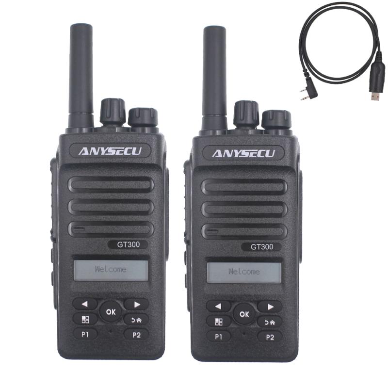 2PCS ANYSECU 4G Network Radio GT300 with GPS Work with Real-pLTE WCDMA GSM Walkie Talkie GT-300 + USB Cacble
2PCS ANYSECU 4G Network Radio GT300 with GPS Work with Real-pLTE WCDMA GSM Walkie Talkie GT-300 + USB Cacble