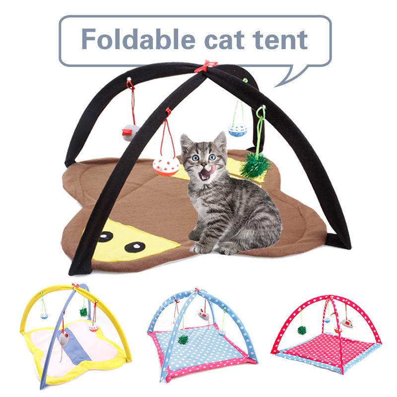 Portable Pet Cat Tent Toy Funny Mobile Interactive Bell Breathable Detachable Pets Play Bed Mat Toys For Small Cats Pet Products
Portable Pet Cat Tent Toy Funny Mobile Interactive Bell Breathable Detachable Pets Play Bed Mat Toys For Small Cats Pet Products