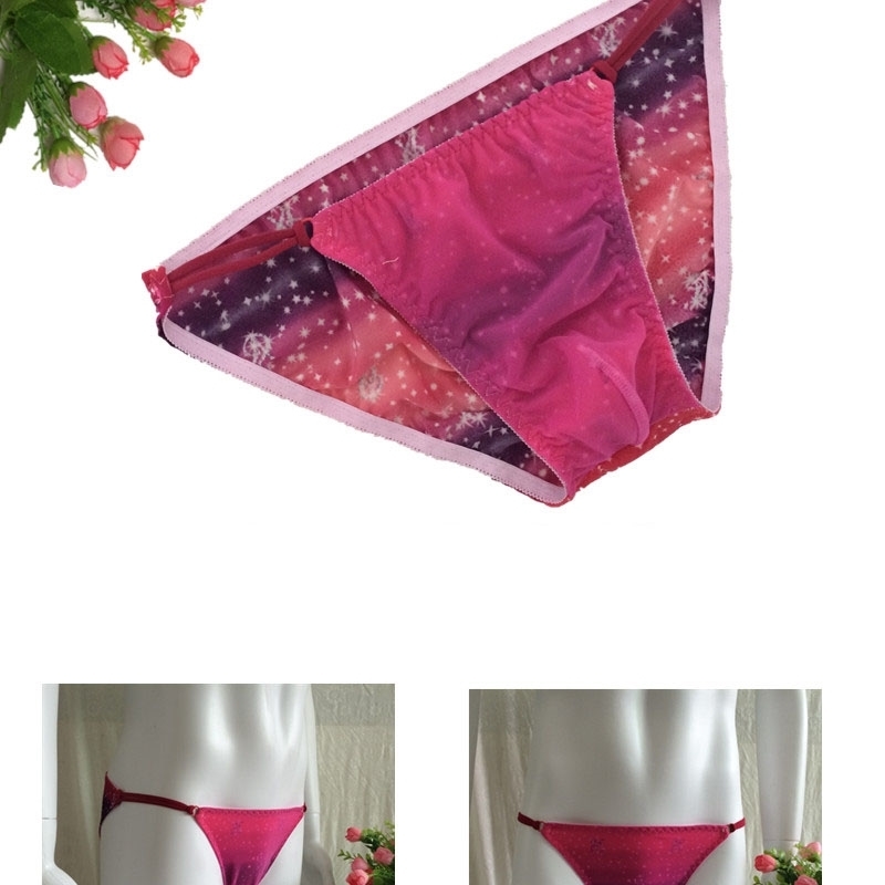 Arrival flowery Lyca Pentagram Men's Underwear Briefs Shorts Pouch Male Underpants Fashion Sexy Men Brief 201112