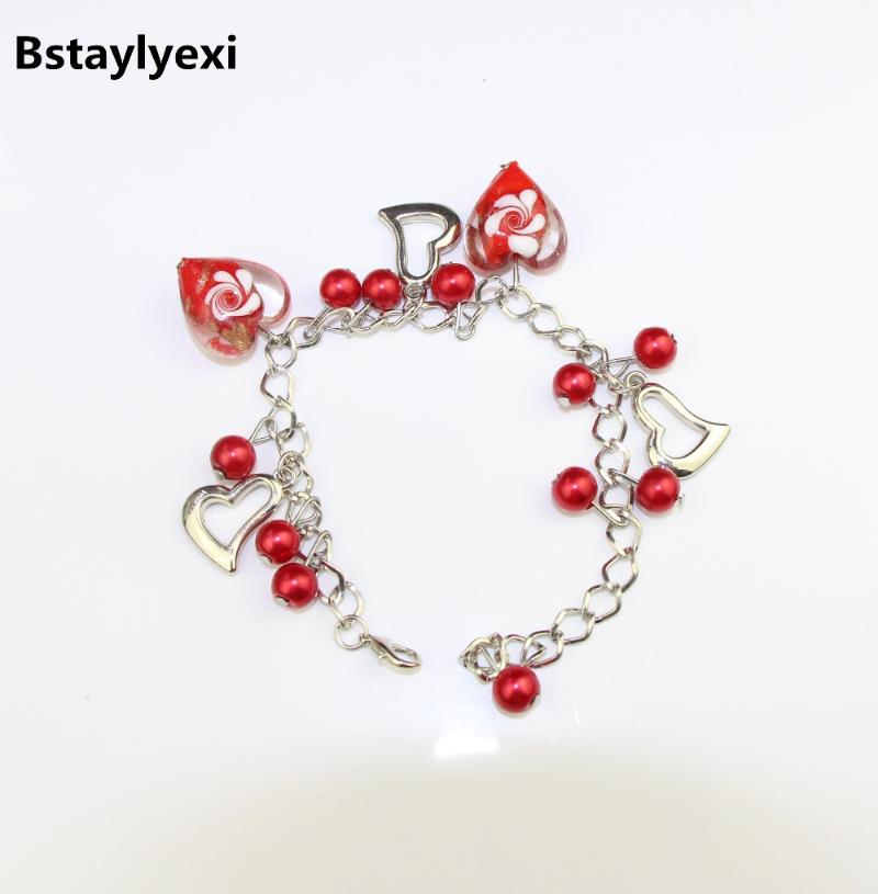 Bstaylyexi Lovely Girl Silver Color Women Bracelet Acrylic Bead Crystal New Charm Tassel style Bracelet
Bstaylyexi Lovely Girl Silver Color Women Bracelet Acrylic Bead Crystal New Charm Tassel style Bracelet