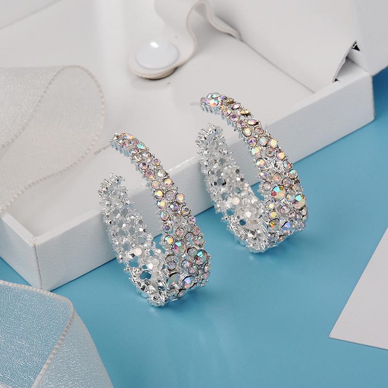 Hoop & Huggie 2021 Statement Earrings Women Trendy Fashion Jewelry Colorful Crystal Exaggeration Party
Hoop & Huggie 2021 Statement Earrings Women Trendy Fashion Jewelry Colorful Crystal Exaggeration Party