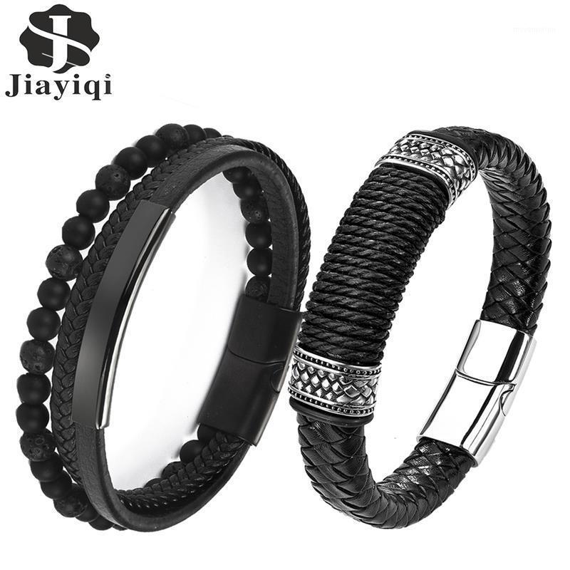 Natural Lava Stone Beaded Mutilayer Bracelet for Men Vintage Charm Stainless Steel Magnetic Clasp Wrap Bangle Male Jewelry Gift1
Natural Lava Stone Beaded Mutilayer Bracelet for Men Vintage Charm Stainless Steel Magnetic Clasp Wrap Bangle Male Jewelry Gift1