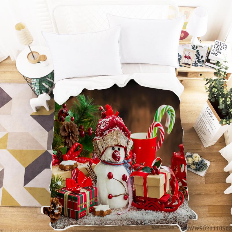 Merry Christmas Gifts Print Blanket 3D Creative Blanket Soft Breathable Unique Design Bedroom Decor For All Seasons
Merry Christmas Gifts Print Blanket 3D Creative Blanket Soft Breathable Unique Design Bedroom Decor For All Seasons