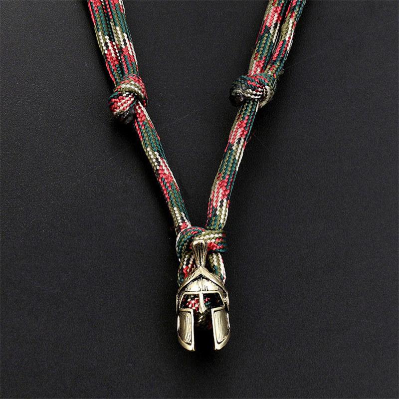 2020 New Men Necklace Colar Senhora Luxury Camping Outdoor Sparta Warrior Survival Handmade Necklace Women Jewelry Gift
2020 New Men Necklace Colar Senhora Luxury Camping Outdoor Sparta Warrior Survival Handmade Necklace Women Jewelry Gift