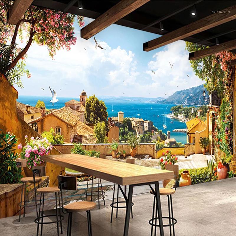 Custom 3D Photo Wallpaper European Retro Small Town Landscape Large Mural Cafe Restaurant Bar Wall Painting Picture For Wall1, As pic
Custom 3D Photo Wallpaper European Retro Small Town Landscape Large Mural Cafe Restaurant Bar Wall Painting Picture For Wall1, As pic
