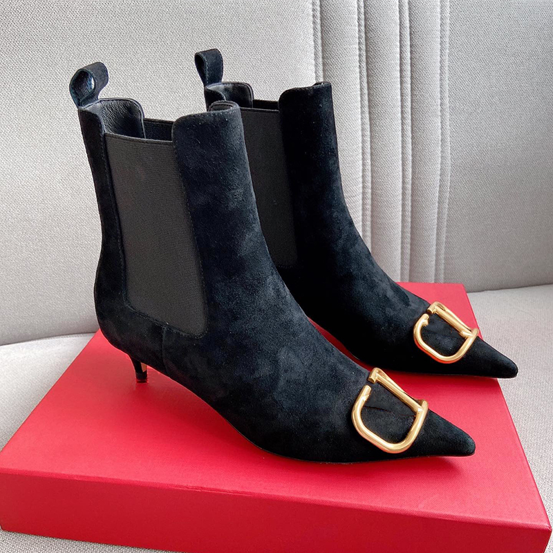 Women's velvet 2020 fashion pointed to elastic toe ankle shoes autumn and winter high-heeled boots feminine ZAQS, Brown
Women's velvet 2020 fashion pointed to elastic toe ankle shoes autumn and winter high-heeled boots feminine ZAQS, Brown
