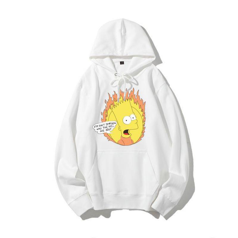 New autumn very good arrival quality of cartoons simpson male couple loose with hoodie, Blue
New autumn very good arrival quality of cartoons simpson male couple loose with hoodie, Blue