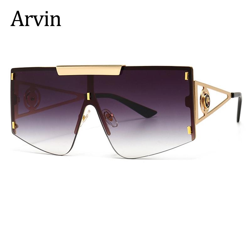 Sunglasses Fashion Oversized Woman V400 Brand Designer Half Frame Gradient Shades For Women Metal UV400
Sunglasses Fashion Oversized Woman V400 Brand Designer Half Frame Gradient Shades For Women Metal UV400