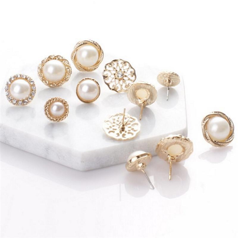 6/9/12/15 Pairs/Set Elegant Shiny Heart&Crystal&Pearl&Flowers Stud Earrings Cute Earring Sets For Women Fashion
6/9/12/15 Pairs/Set Elegant Shiny Heart&Crystal&Pearl&Flowers Stud Earrings Cute Earring Sets For Women Fashion