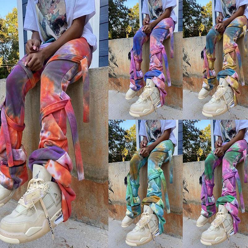 Stacked Sweatpants Sexy Tie Dye Bandage 2020 Cargo Pants Fall Festival Clothing Fashion Streetwear High Waisted Jogger Trousers, Blue purple
Stacked Sweatpants Sexy Tie Dye Bandage 2020 Cargo Pants Fall Festival Clothing Fashion Streetwear High Waisted Jogger Trousers, Blue purple