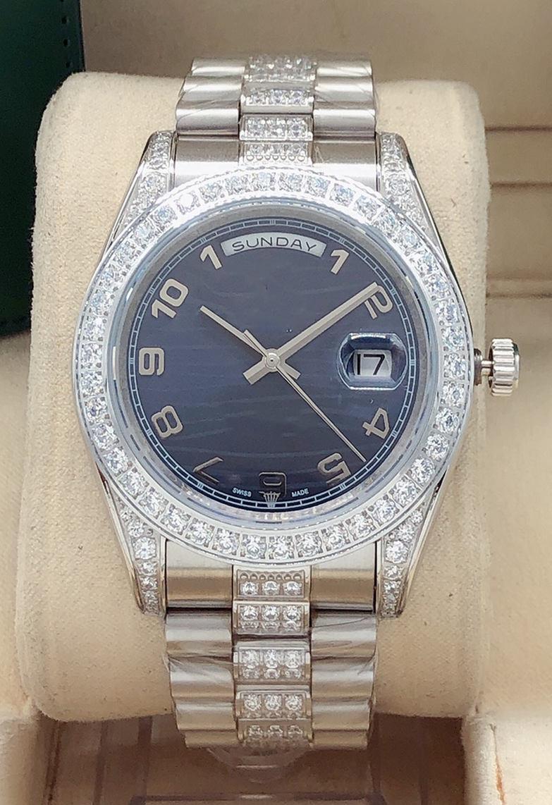 New Top Selling style 41mm ring stainless steel watch sapphire date week automatic mechanical watches gift, Box
New Top Selling style 41mm ring stainless steel watch sapphire date week automatic mechanical watches gift, Box