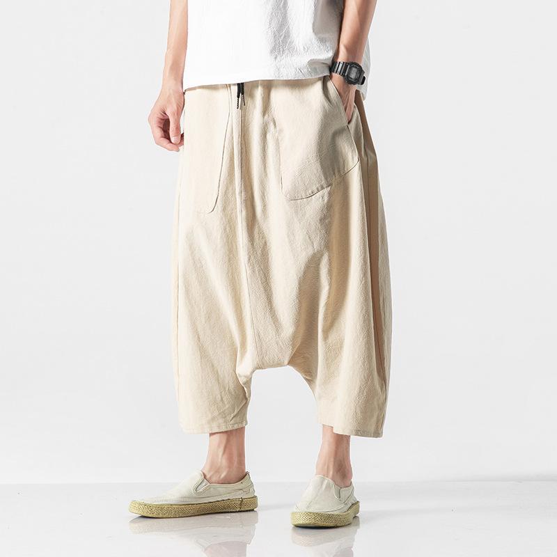 5XL men yoga pant linen wide leg loose harem crotch pant baggy running jogger fitness gym workout casual track activewear1, Black
5XL men yoga pant linen wide leg loose harem crotch pant baggy running jogger fitness gym workout casual track activewear1, Black