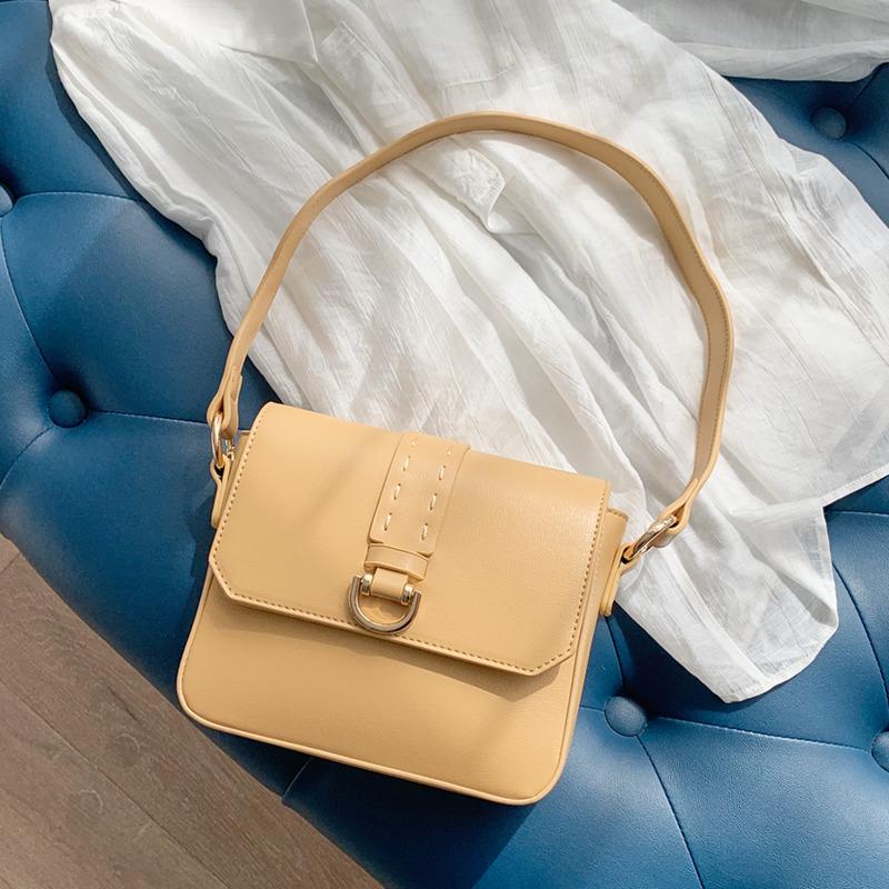 Spring 2021 New Fashion Small Square Bag Women's Korean One Shoulder Solid Color Pu Leather Phone Package D704, Green
Spring 2021 New Fashion Small Square Bag Women's Korean One Shoulder Solid Color Pu Leather Phone Package D704, Green