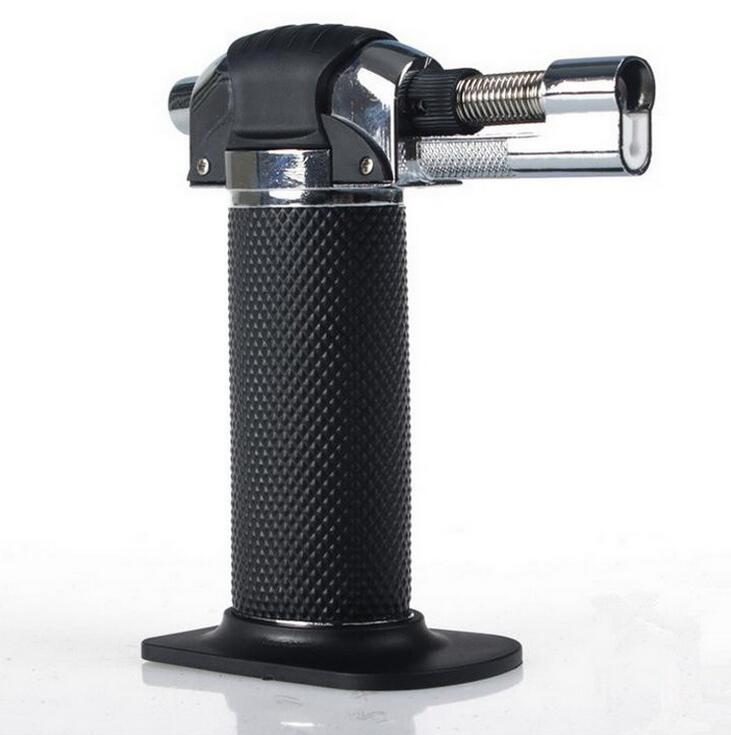 1300'C Metal Refillable Butane Torch Lighter Windproof Jet Flames Kitchen Brulee Culinary Micro Torch Lighters Tools Accessories No Gas
1300'C Metal Refillable Butane Torch Lighter Windproof Jet Flames Kitchen Brulee Culinary Micro Torch Lighters Tools Accessories No Gas