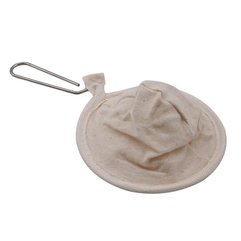 Milk Filter Bag With Handle Coffee Cotton Cloth Strainer Infusers For Loose Bubble Mesh Strainer Colander
Milk Filter Bag With Handle Coffee Cotton Cloth Strainer Infusers For Loose Bubble Mesh Strainer Colander