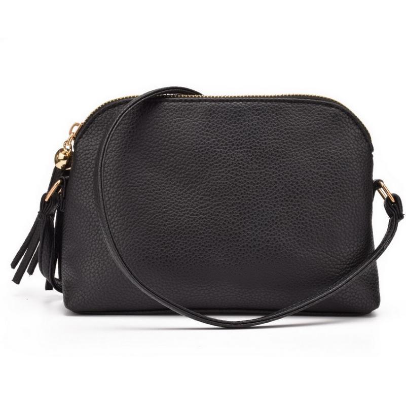 Women Leather Purses Bag Ladies Girl Pebble Leather Small Crossbody Shoulder Bag Tassel Pedent, Grey
Women Leather Purses Bag Ladies Girl Pebble Leather Small Crossbody Shoulder Bag Tassel Pedent, Grey