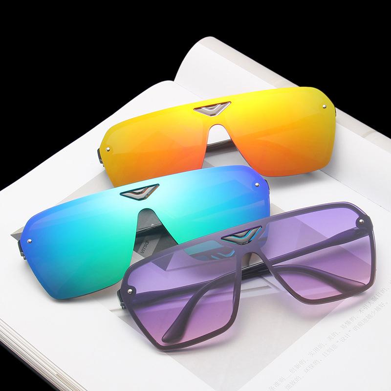 Fashion Conjoined Big Frame Sunglasses Women Pink Yellow Gradient Ocean Film Pilot Shade Men's Vintage Square Sun Glasses Lady
Fashion Conjoined Big Frame Sunglasses Women Pink Yellow Gradient Ocean Film Pilot Shade Men's Vintage Square Sun Glasses Lady