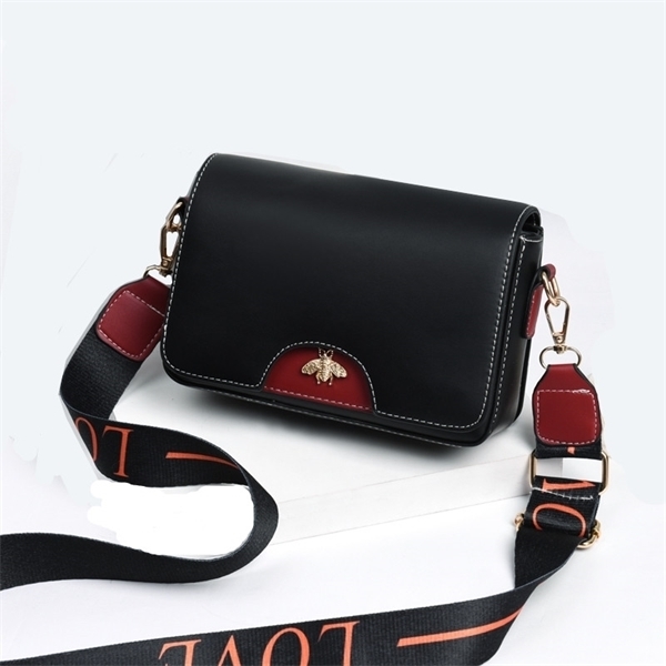 High Quality Wide strap Female Bee Messenger Lady's Bag Purses and Handbag Shoulder Crossbody Bags For Women Q1118, Red
High Quality Wide strap Female Bee Messenger Lady's Bag Purses and Handbag Shoulder Crossbody Bags For Women Q1118, Red