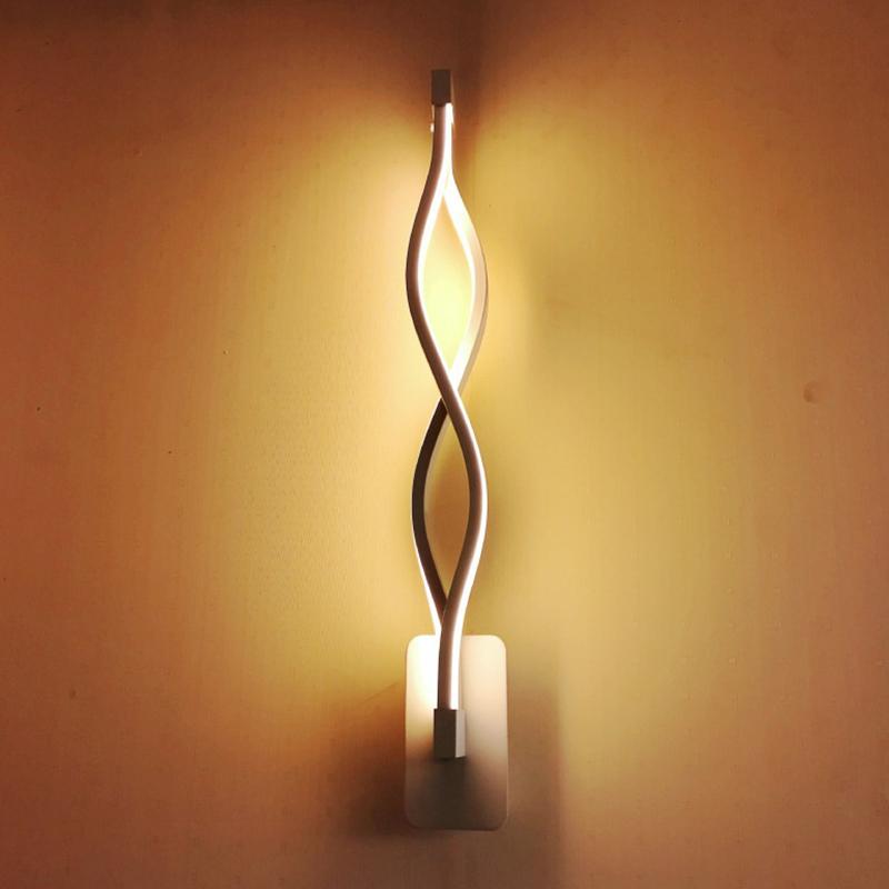 Modern Minimalist Creative Wall Lamp Black/White Iron Paint Led Indoor Living Room Bedroom AC96-265V Decoration LED Lighting
Modern Minimalist Creative Wall Lamp Black/White Iron Paint Led Indoor Living Room Bedroom AC96-265V Decoration LED Lighting