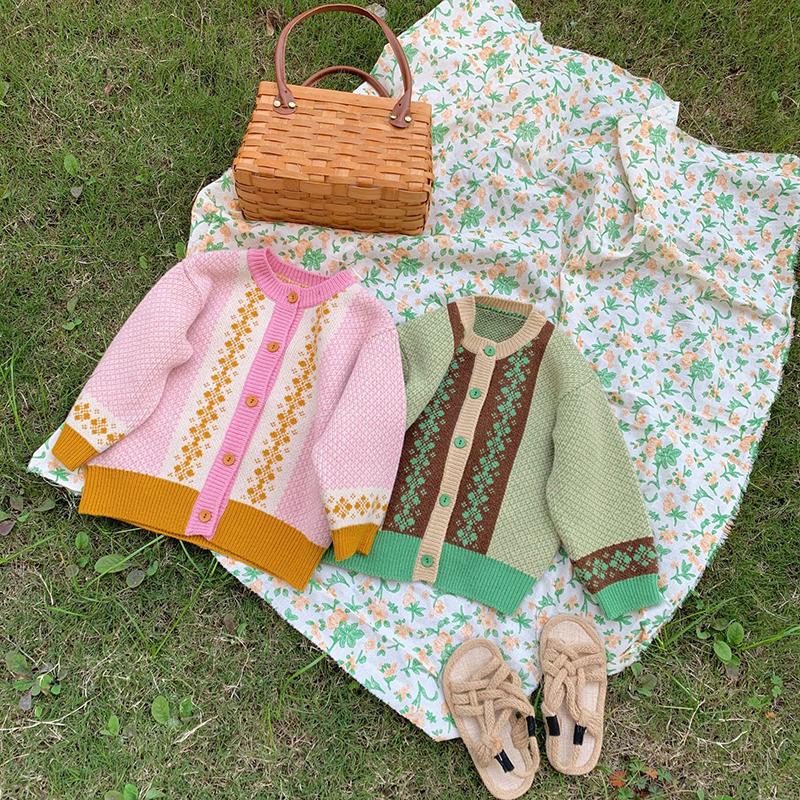 2021 New Wholesale Girls Patchwork Knitted Sweaters Soft Spring Fashion Girls Boy Cardigan Sweater Kids Clothes 2-7 Years, Green
2021 New Wholesale Girls Patchwork Knitted Sweaters Soft Spring Fashion Girls Boy Cardigan Sweater Kids Clothes 2-7 Years, Green