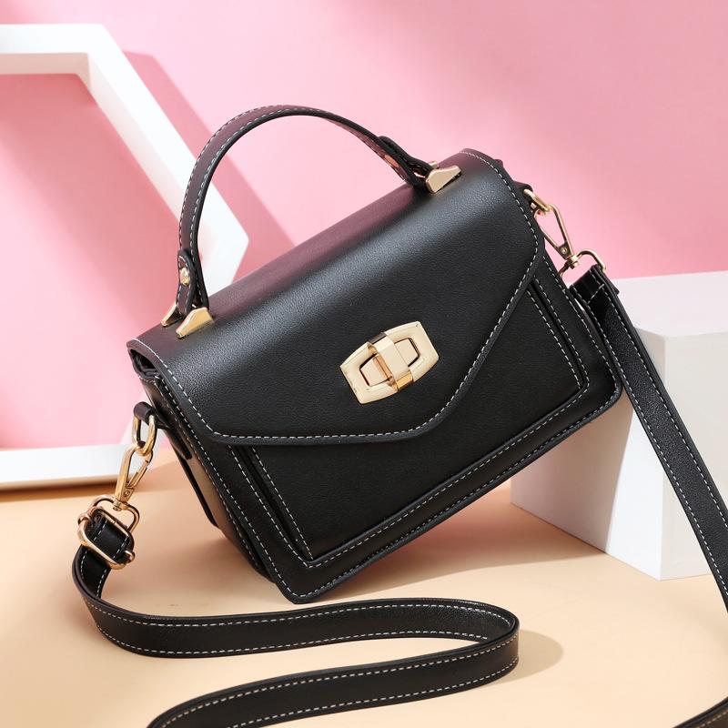 Women's bag 202 new fashion net red fashion versatile women's one shoulder cross small square bag, Black
Women's bag 202 new fashion net red fashion versatile women's one shoulder cross small square bag, Black