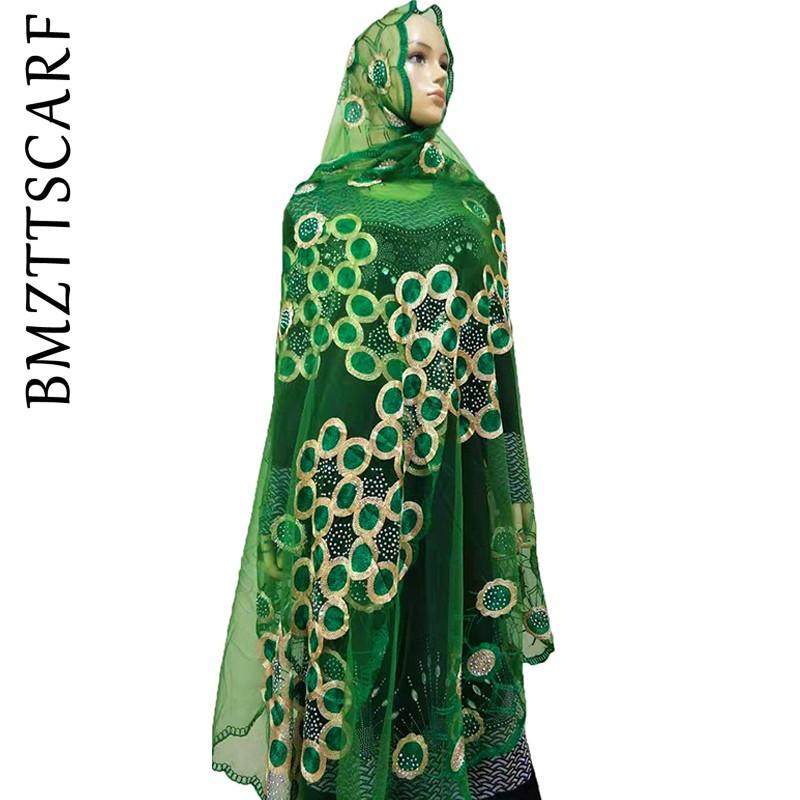 New African Women Scarfs Muslim Embroidered Net scarf Transparent Scarf Circle Design for shawls BM02
New African Women Scarfs Muslim Embroidered Net scarf Transparent Scarf Circle Design for shawls BM02