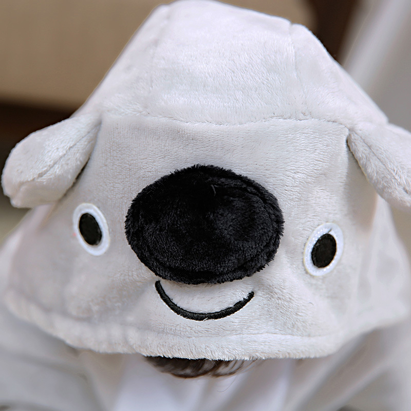 EOICIOI New Kids Pajamas Sets Flannel Boys Girls Cartoon Koala Cosplay Pyjamas Onesie Children Animal Hooded Sleepwear Winter LJ201216