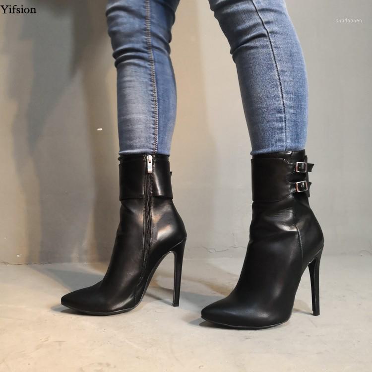Olomm Women Buckle Strap Ankle Boots Stiletto High Heels Boots Pointed Toe Gorgeous Black Party Shoes Women Plus US Size 5-151, D1337 black
Olomm Women Buckle Strap Ankle Boots Stiletto High Heels Boots Pointed Toe Gorgeous Black Party Shoes Women Plus US Size 5-151, D1337 black