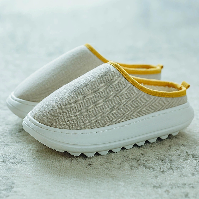 Winter Cotton Slippers for Women Comfortable Soft Thick-soled Indoor Wear Non-slip Home Warm Plush Female Slides Woman Shoes #Sj41, Black
Winter Cotton Slippers for Women Comfortable Soft Thick-soled Indoor Wear Non-slip Home Warm Plush Female Slides Woman Shoes #Sj41, Black