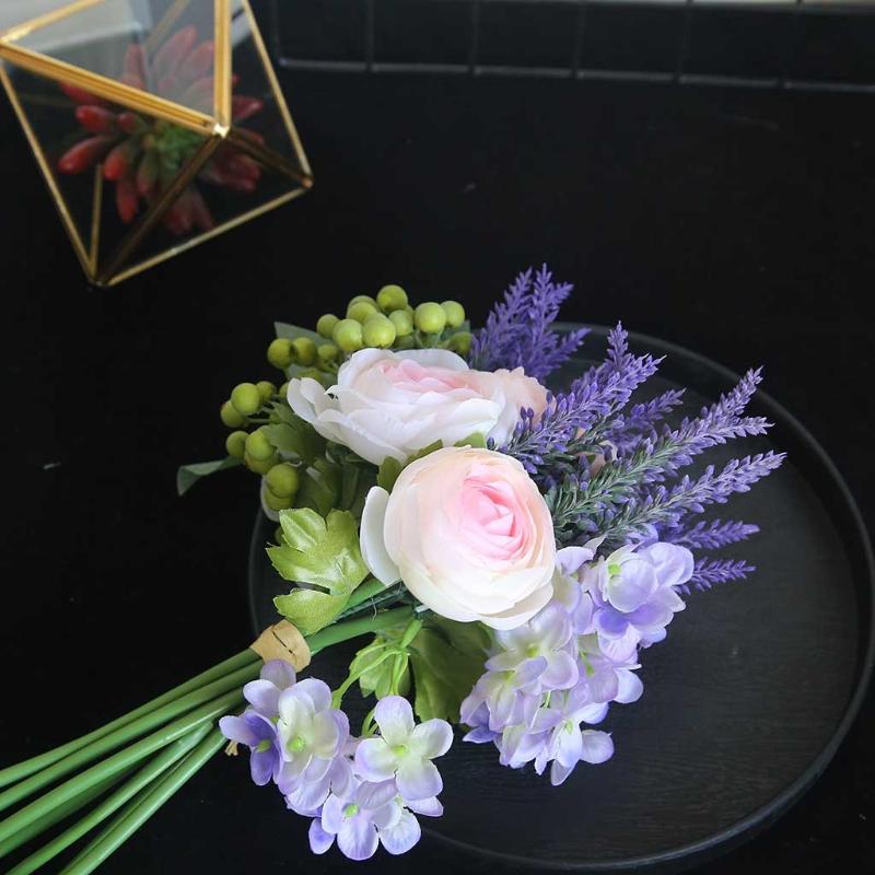 1 Bouquet Artificial Flower Artificial Rose Flower Peony Leaves Bridal Bouquet Wedding Home Decor High Quality
1 Bouquet Artificial Flower Artificial Rose Flower Peony Leaves Bridal Bouquet Wedding Home Decor High Quality