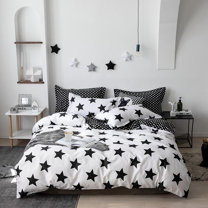 100% cotton Home Decor Bed linen Classic black & white series duvet cover bedding set sheets Bedspread Pillow case Home Textile, Tino
100% cotton Home Decor Bed linen Classic black & white series duvet cover bedding set sheets Bedspread Pillow case Home Textile, Tino