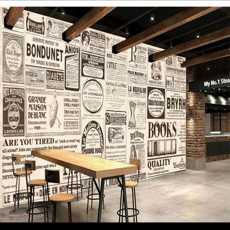 European nostalgic newspaper 3D wallpapers 3d wall paper decorative painting wallpaper for wall home improvement living room, Embossment paper
European nostalgic newspaper 3D wallpapers 3d wall paper decorative painting wallpaper for wall home improvement living room, Embossment paper