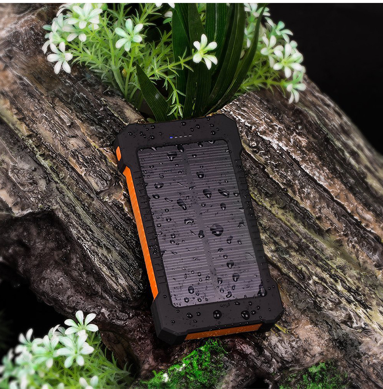 10000mAh Solar Power Bank Waterproof Solar External Battery Emergency Charging for iPhone Huawei Mobiles Camping LED Light
10000mAh Solar Power Bank Waterproof Solar External Battery Emergency Charging for iPhone Huawei Mobiles Camping LED Light