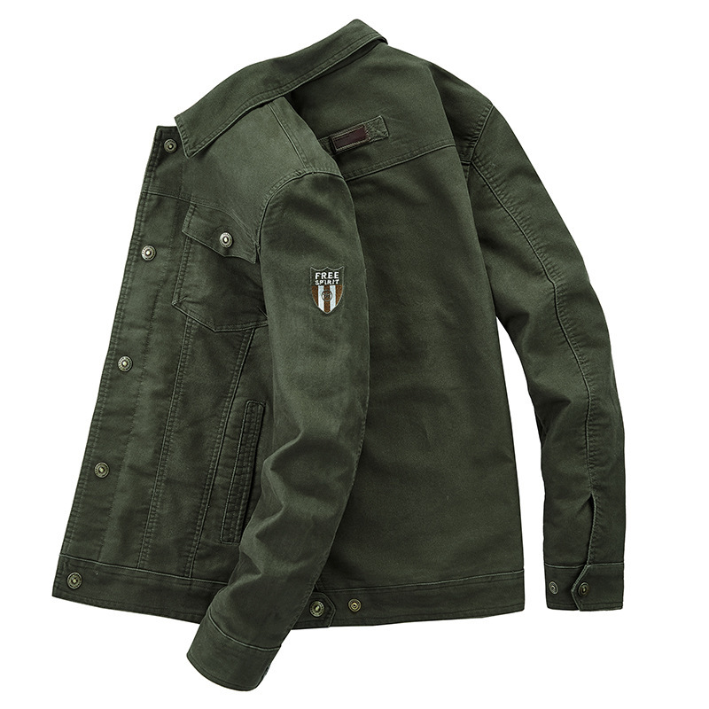 Plus Size 7XL 8XL Military Jacket Men Quality Cotton Spring Autumn Mens Jackets Multi-pockets Casual Coats Male Chaquetas Hombre 201218